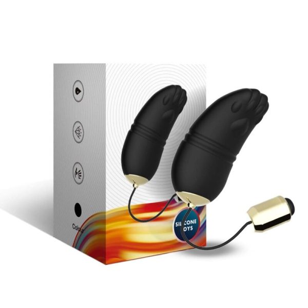 ARMONY - KITTY EGG VIBRADOR G-SPOT CONTROLE REMOTO PRETO - Imagen 3