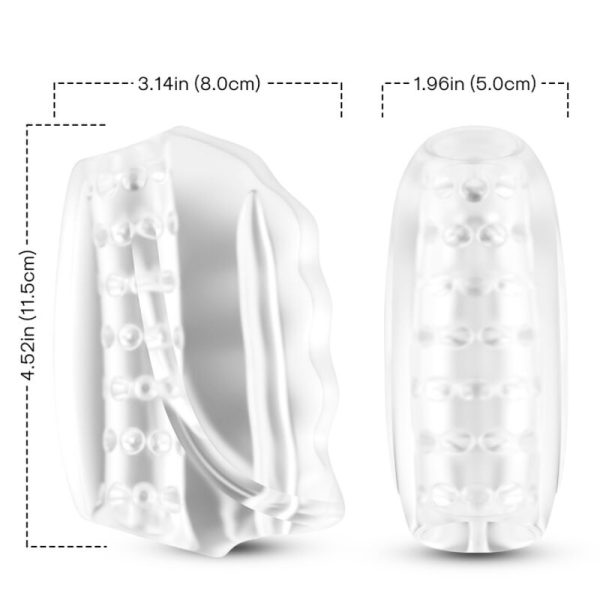 ARMONY - MASTER MASTURBADOR E VIBRADOR TRANSPARENTE - Imagen 2