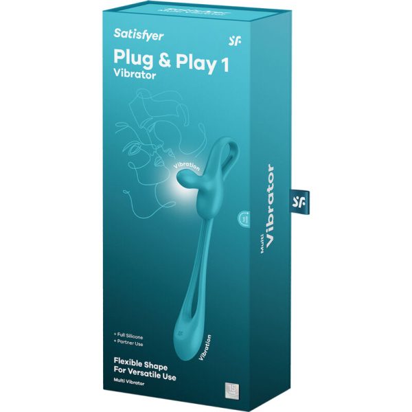 SATISFYER - PLUG & PLAY 1 MULTIVIBRADOR FLEXÍVEL - Imagen 6