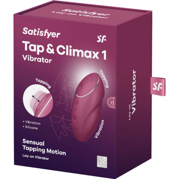SATISFYER - TAP & CLIMAX 1 VIBRADOR LAY-ON - Imagen 6