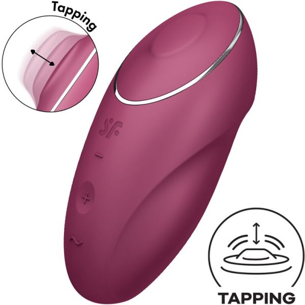 SATISFYER - TAP & CLIMAX 1 VIBRADOR LAY-ON - Imagen 4