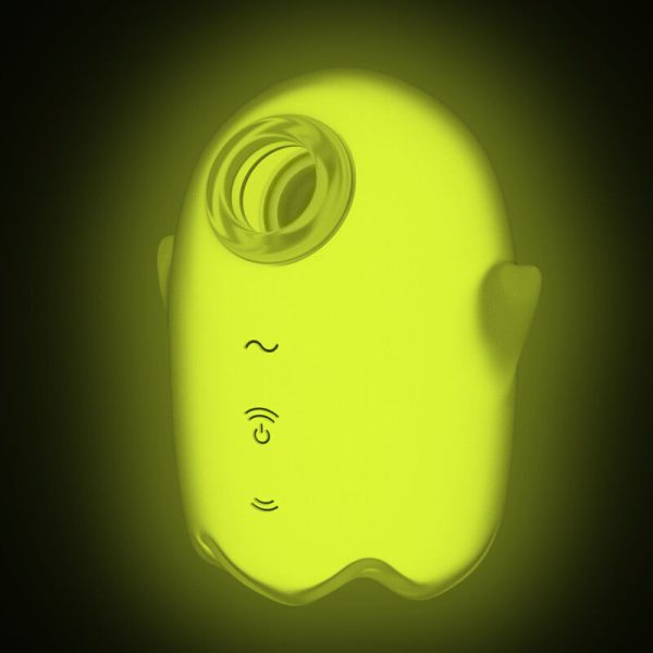 SATISFYER - GLOWING GHOST AIR PULSE & VIBRADOR AMARELO - Imagen 5