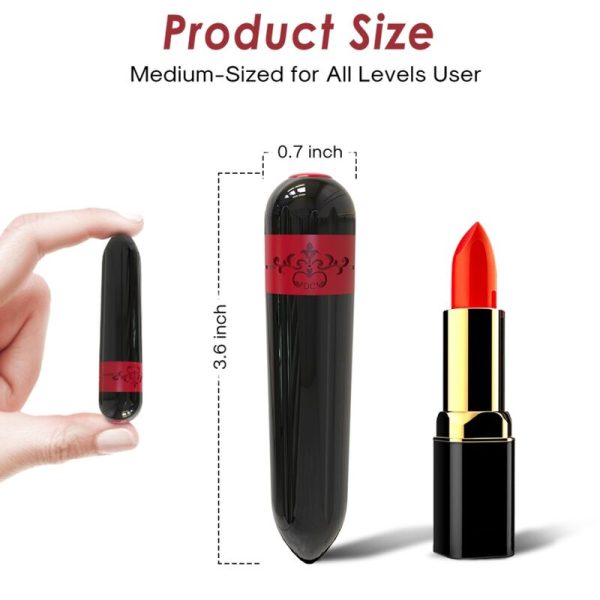 ARMONY - ROCKET VIBRADOR BALA CONTROLE REMOTO PRETO - Imagen 2
