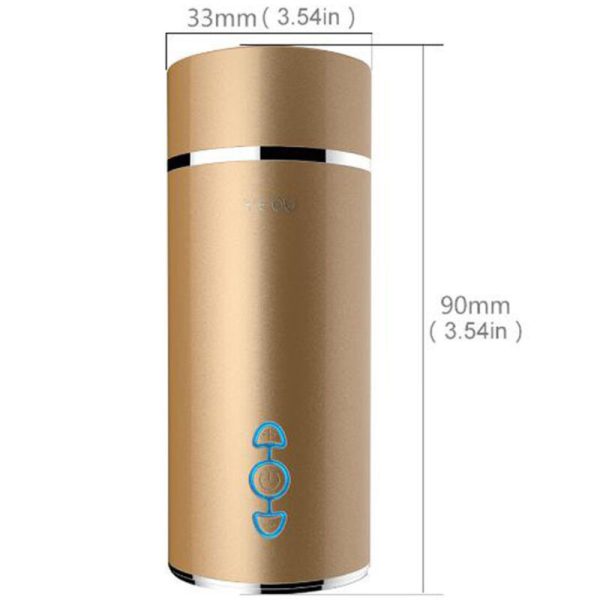 ARMONY - MASTURBADOR VIBRADOR VAGINA GOLDEN - Imagen 3