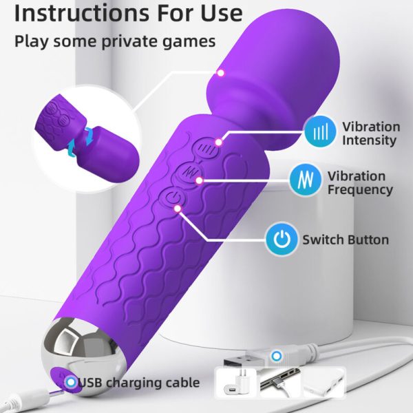 ARMONY - MASSAGER E VIBRADOR VIOLETA - Imagen 6