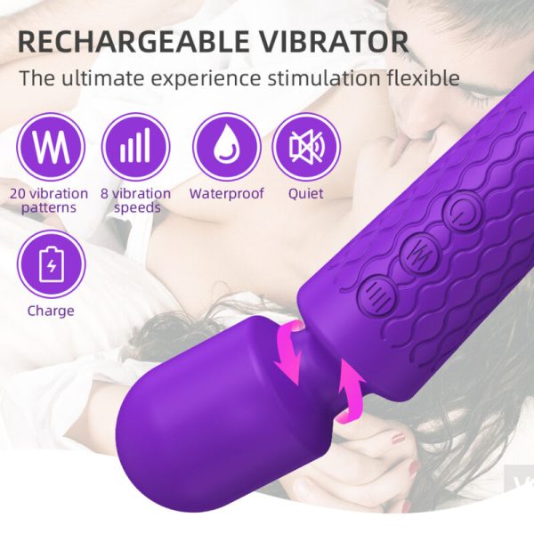 ARMONY - MASSAGER E VIBRADOR VIOLETA - Imagen 2