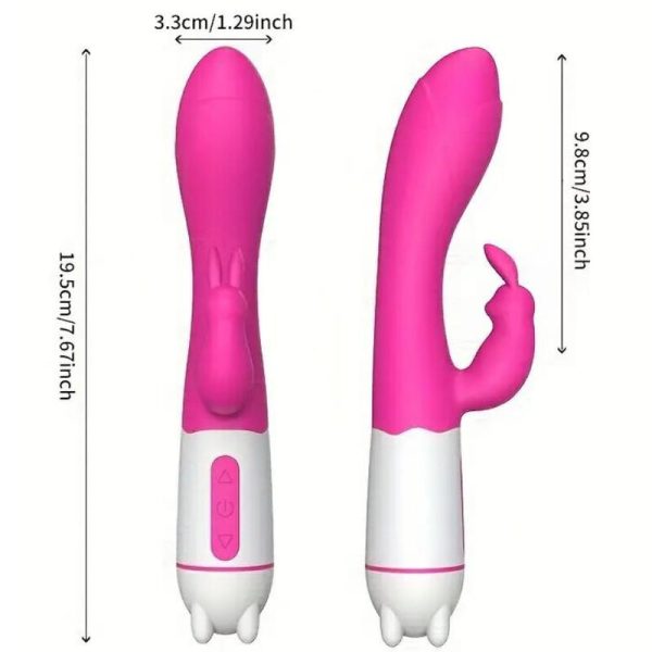 ARMONY - HAPPY VIBRADOR E ESTIMULADOR DE COELHO FÃCSIA - Imagen 2