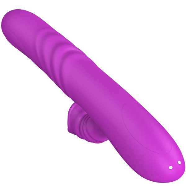 ARMONY - VIBRADOR MULTIFUNO ANGELIA COM LÃNGUA ESTIMULANTE EFEITO CALOR VIOLETA - Imagen 7