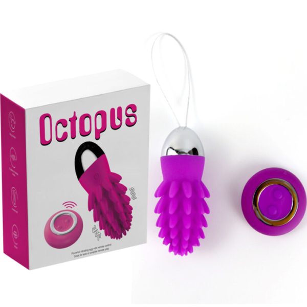 ARMONY - OVO VIBRATÃRIO VIOLETA OCTOPUS CACTUS CONTROLE REMOTO - Imagen 5