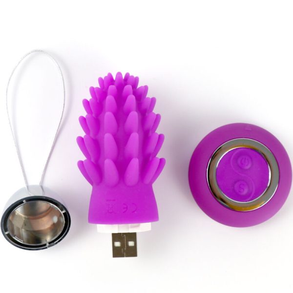 ARMONY - OVO VIBRATÃRIO VIOLETA OCTOPUS CACTUS CONTROLE REMOTO - Imagen 4