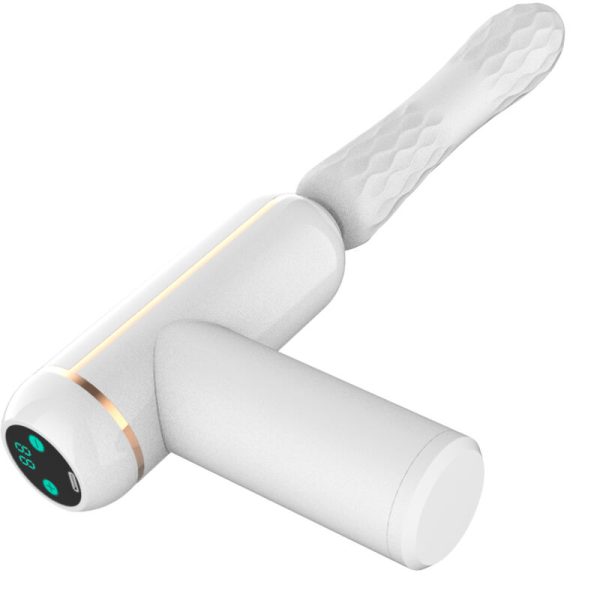 ARMONY - MQUINA FKING VIBRADOR AJUSTVEL E AUTOMTICO BRANCO - Imagen 2