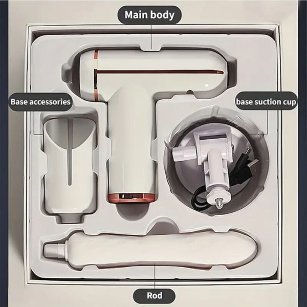 ARMONY - MQUINA FKING VIBRADOR AJUSTVEL E AUTOMTICO BRANCO - Imagen 4