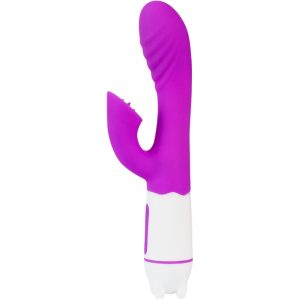 ARMONY - VIBRADOR E ESTIMULADOR HAPPY COM LÃNGUA RECARREGÃVEL VIOLETA