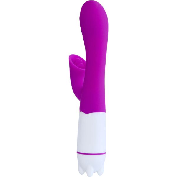 ARMONY - VIBRADOR E ESTIMULADOR HAPPY COM LÃNGUA RECARREGÃVEL VIOLETA - Imagen 3