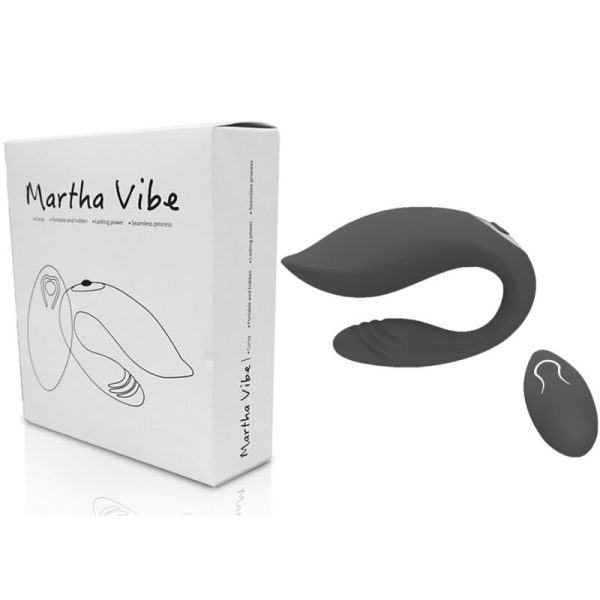 ARMONY - MARTHA VIBRADOR PARA CASAIS PRETO CONTROLE REMOTO - Imagen 5