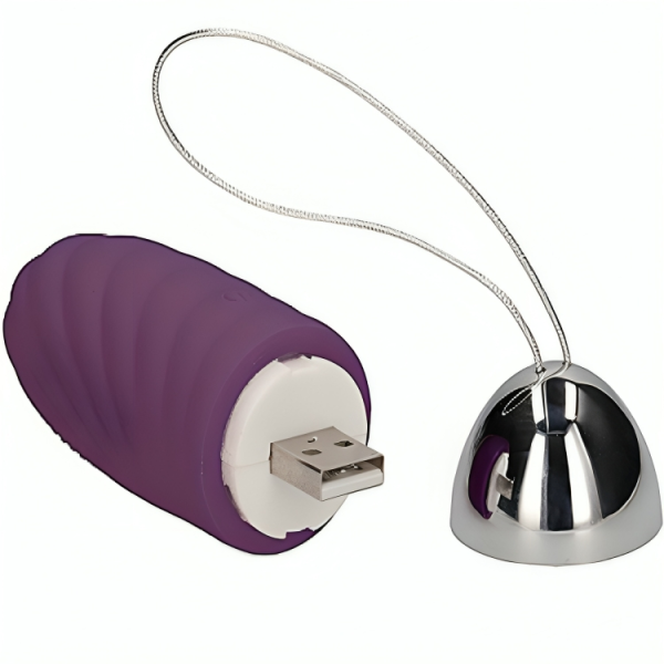 ARMONY - OVO VIBRATÃRIO GRANULAR JIUUY VIOLETA DE CONTROLE REMOTO - Imagen 2