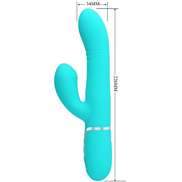 PRETTY LOVE - VIBRADOR MULTIFUNÇÃO G-SPOT AQUA VERDE - Imagen 2