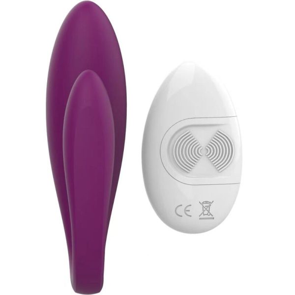 ARMONY - VIBRADOR KITTY PARA CASAIS VIOLETA CONTROLE REMOTO - Imagen 5