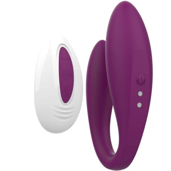 ARMONY - VIBRADOR KITTY PARA CASAIS VIOLETA CONTROLE REMOTO - Imagen 2