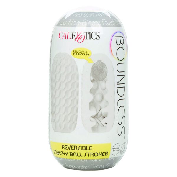 CALIFORNIA EXOTICS - BOUNDLESS REVERSÍVEL SQUISHY BALL STROKE AMARELO - Imagen 2