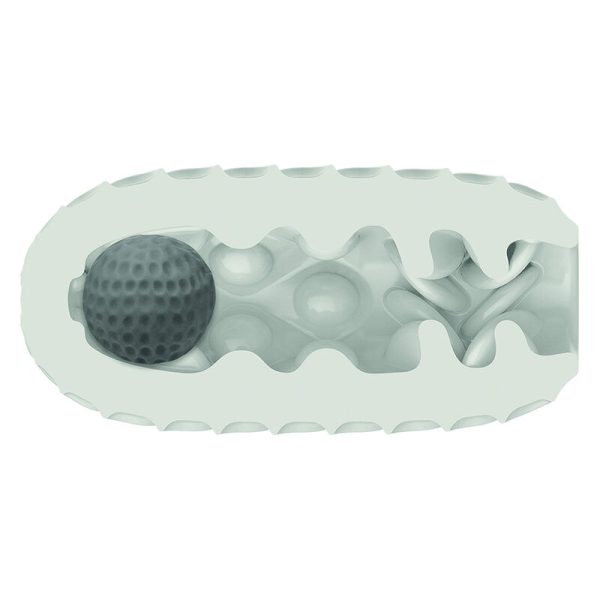 CALIFORNIA EXOTICS - BOUNDLESS REVERSÍVEL SQUISHY BALL STROKE AMARELO - Imagen 10
