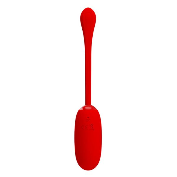 PRETTY LOVE - OVO VIBRATÓRIO IMPERMEVEL-RECARREGVEL JULIUS VERMELHO - Imagen 3