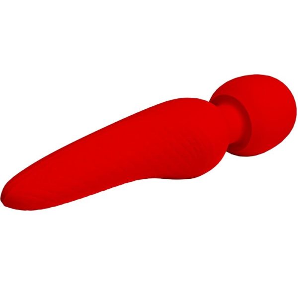 PRETTY LOVE - MAREDITH MASSAGER 12 MODOS DE VIBRAO VERMELHO - Imagen 4