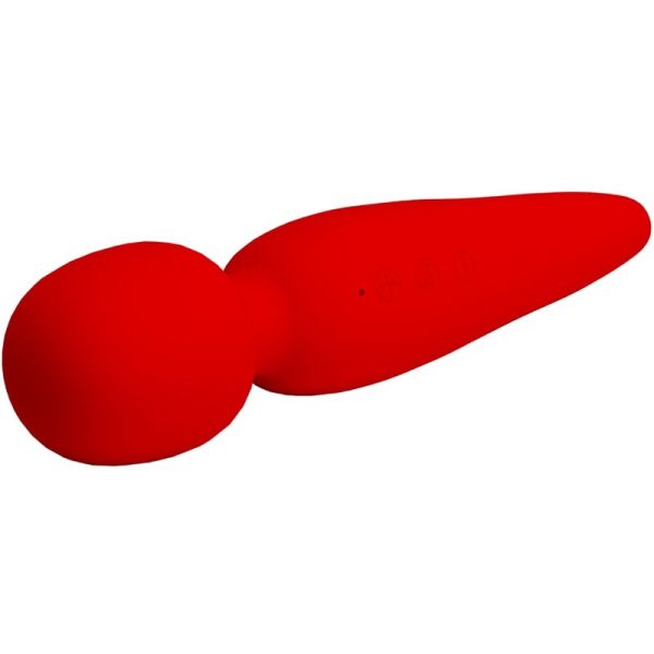 PRETTY LOVE - MAREDITH MASSAGER 12 MODOS DE VIBRAO VERMELHO - Imagen 3