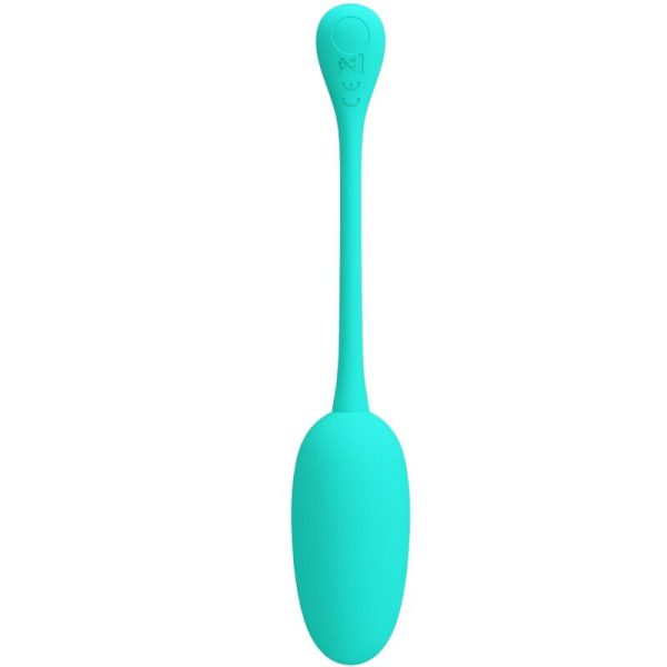 PRETTY LOVE - OVO VIBRATÓRIO RECARREGVEL KNUCKER WATER GREEN - Imagen 5