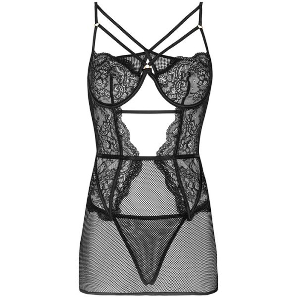 LIVCO CORSETTI FASHION - CAMISA BARIRIN LC 90633 + CALCINHA - Imagen 3