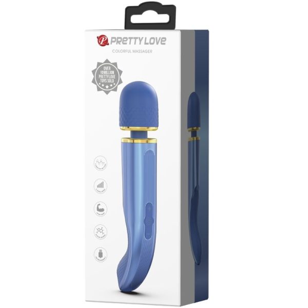 PRETTY LOVE - MASSAGER 7 MODOS DE VIBRAO AZUL - Imagen 10