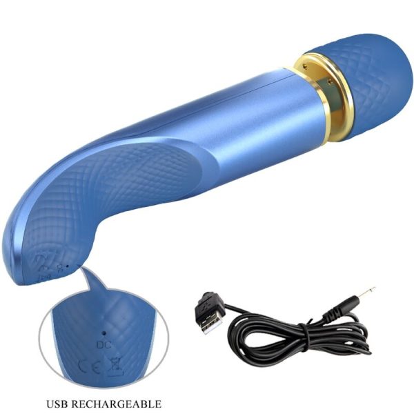 PRETTY LOVE - MASSAGER 7 MODOS DE VIBRAO AZUL - Imagen 9