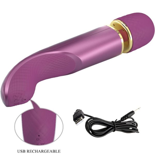 PRETTY LOVE - MASSAGER 7 MODOS DE VIBRAO ROXO - Imagen 9