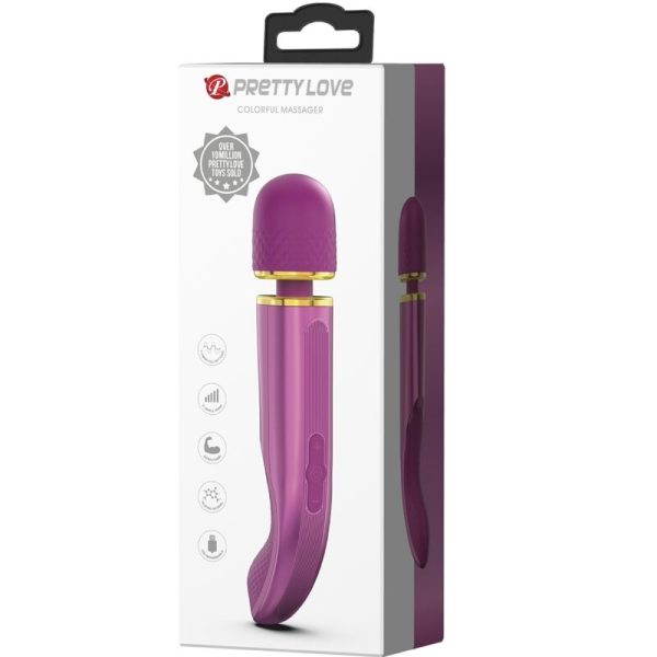 PRETTY LOVE - MASSAGER 7 MODOS DE VIBRAO ROXO - Imagen 10