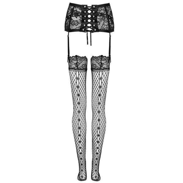 LIVCO CORSETTI FASHION - CINTA LIGA + MEIAS PRETAS - Imagen 5