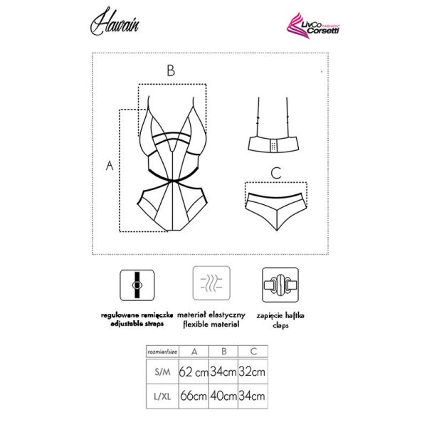LIVCO CORSETTI FASHION - HAWAIN LC 90665 CORPO - Imagen 4