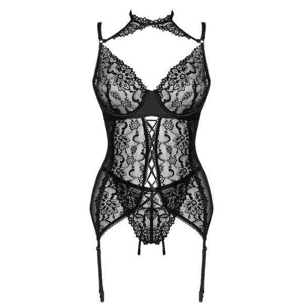LIVCO CORSETTI FASHION - COLEO GIELLANDRA FOR THE SENSES CORSET + CALCINHA - Imagen 3