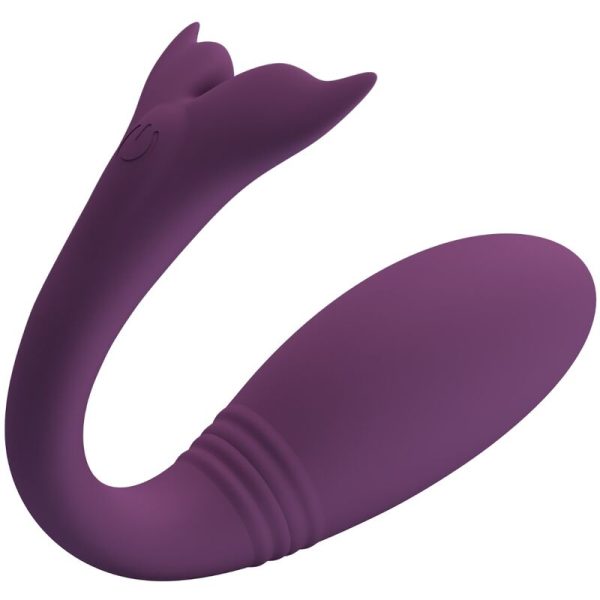 PRETTY LOVE - JAYLEEN VIBRADOR APP CONTROLE REMOTO ROXO - Imagen 2