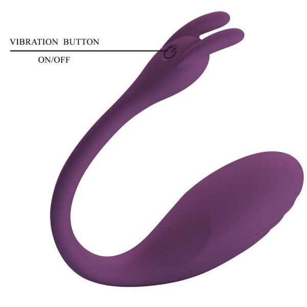 PRETTY LOVE - CATALINA VIBRADOR APP CONTROLE REMOTO ROXO - Imagen 7