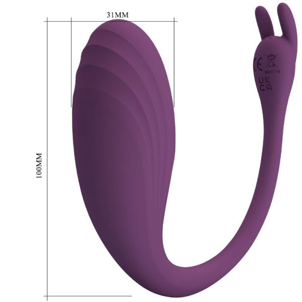 PRETTY LOVE - CATALINA VIBRADOR APP CONTROLE REMOTO ROXO - Imagen 6