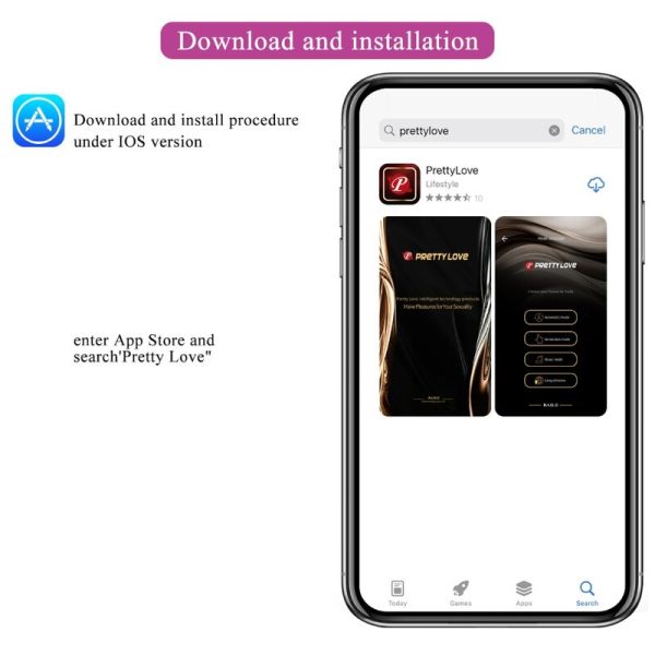 PRETTY LOVE - CATALINA VIBRADOR APP CONTROLE REMOTO ROXO - Imagen 11