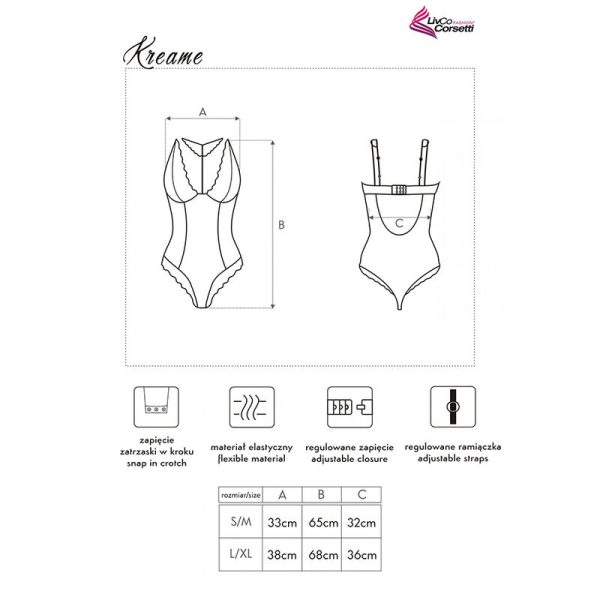 LIVCO CORSETTI FASHION - KREAME LC 90546 CORPO - Imagen 5