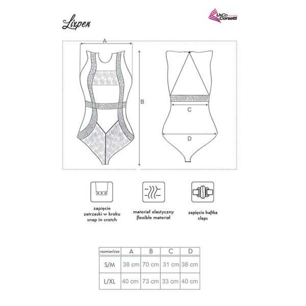 LIVCO CORSETTI FASHION - LIXPEN LC 90612 CORPO - Imagen 4