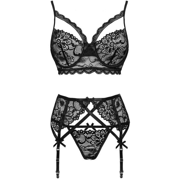 LIVCO CORSETTI FASHION - MORIDAM LC 90552 SUTI + CINTA LIGA + CALCINHA - Imagen 6