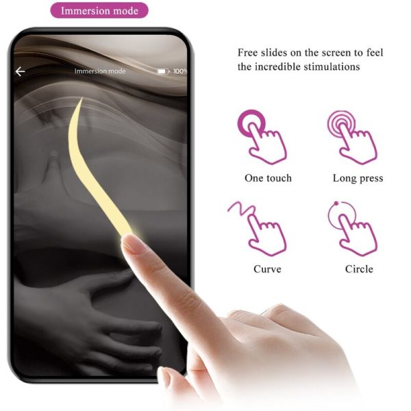 PRETTY LOVE - CONTROLE REMOTO BILLY VIBRATION ROXO - APLICATIVO GRÁTIS - Imagen 14