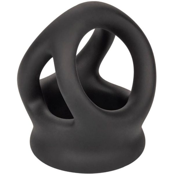 CALIFORNIA EXOTICS - ALPHA ANEL DE GAIOLA DUPLA PRETO - Imagen 3