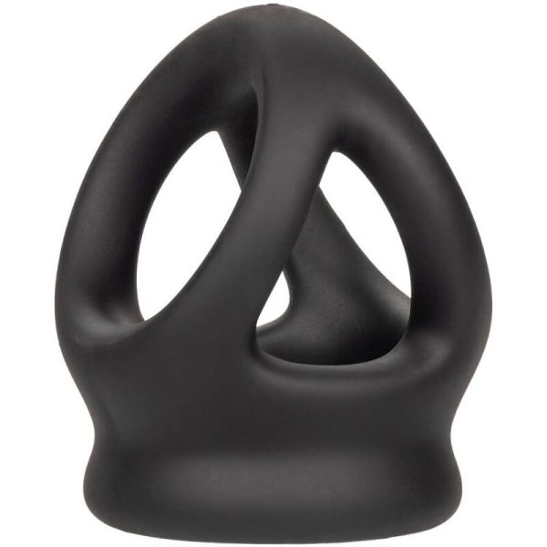 CALIFORNIA EXOTICS - ALPHA ANEL DE GAIOLA DUPLA PRETO - Imagen 4