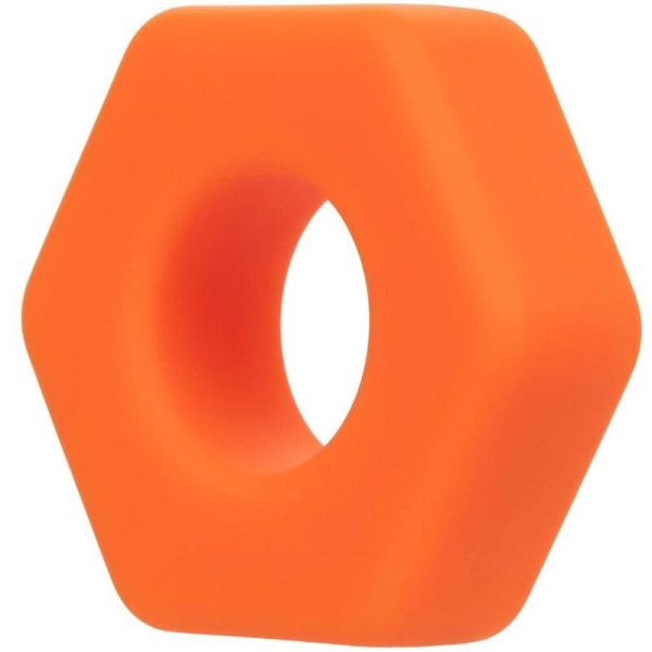 CALIFORNIA EXOTICS - ALPHA ANEL PROLONG SEXAGON LARANJA - Imagen 4