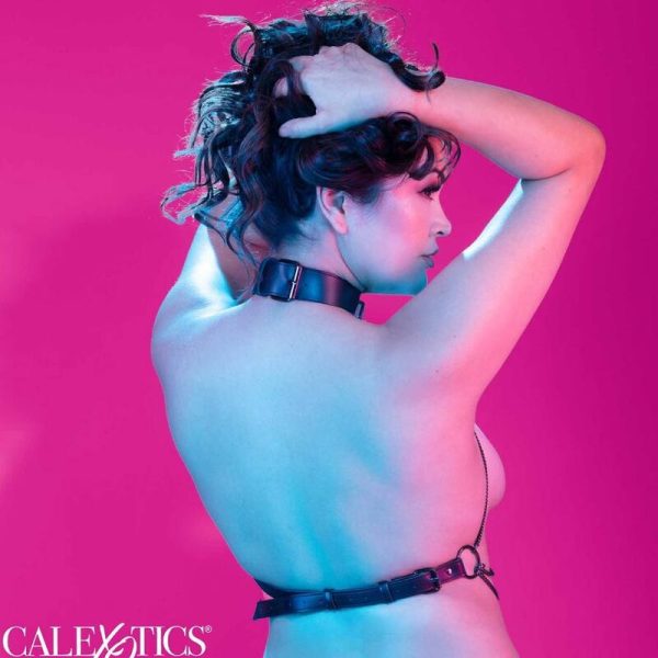 CALIFORNIA EXOTICS - EUPHORIA PLUS SIZE MULTI CHAIN COLLAR ARNÊS - Imagen 6