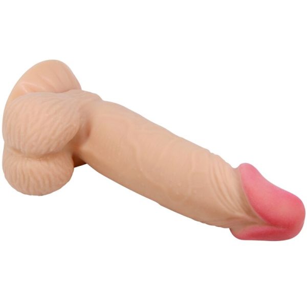 PRETTY LOVE - SÉRIE SLIDING SKIN DILDO REALÍSTICO COM VENTOSA DESLIZANTE PELE 19,4 CM - Imagen 3